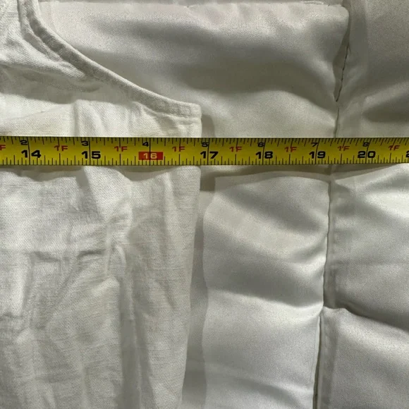 New J. Crew Linen-blend button-front mini dress!!! - Picture 6 of 6